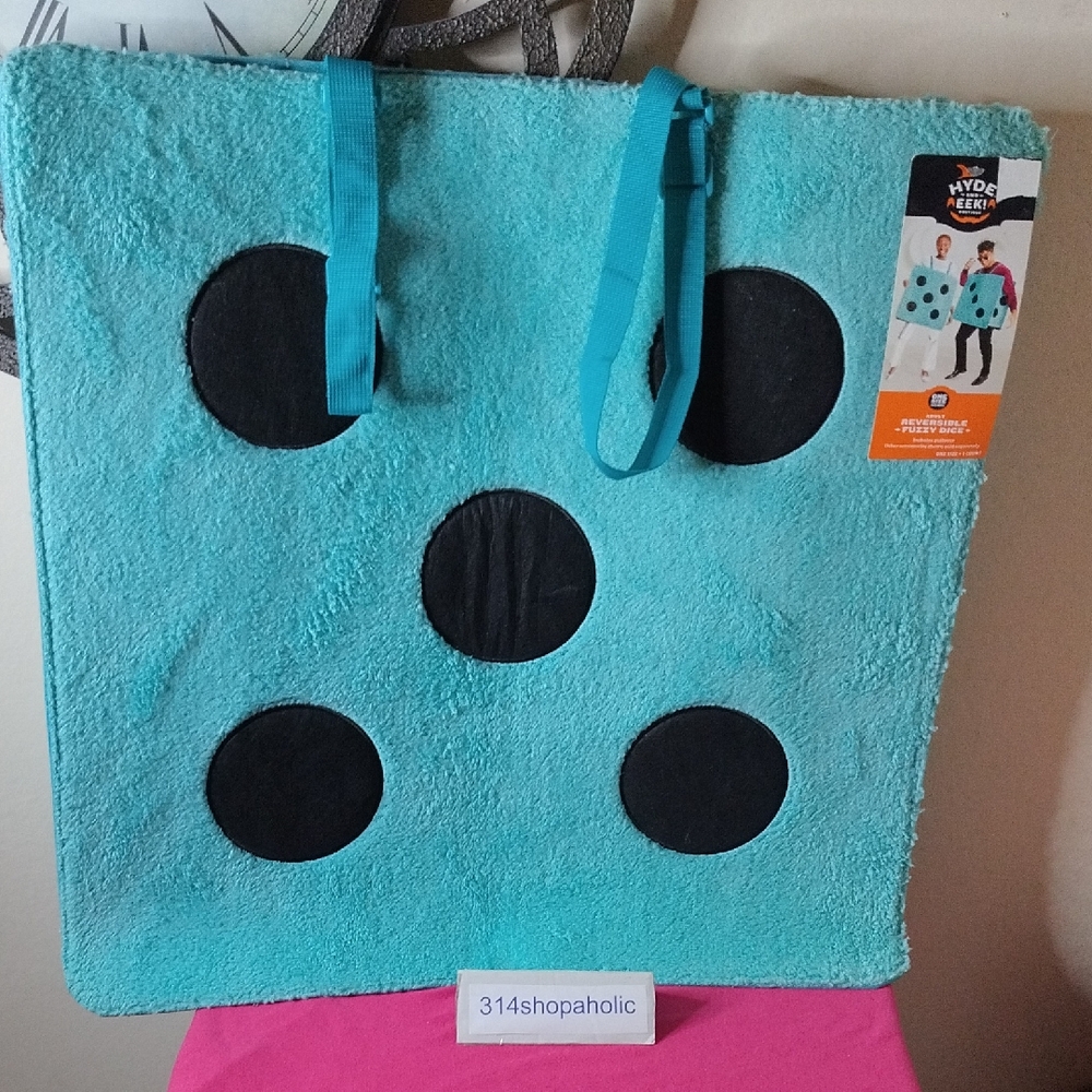 Adults "Reversible Fuzzy Dice" Costume